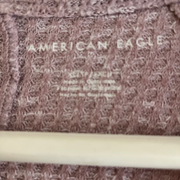 American Eagle Waffle long sleeve top - Picture 2 of 4